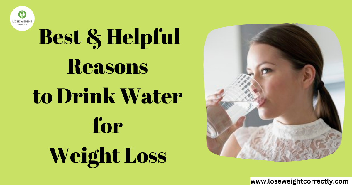 water for weight loss